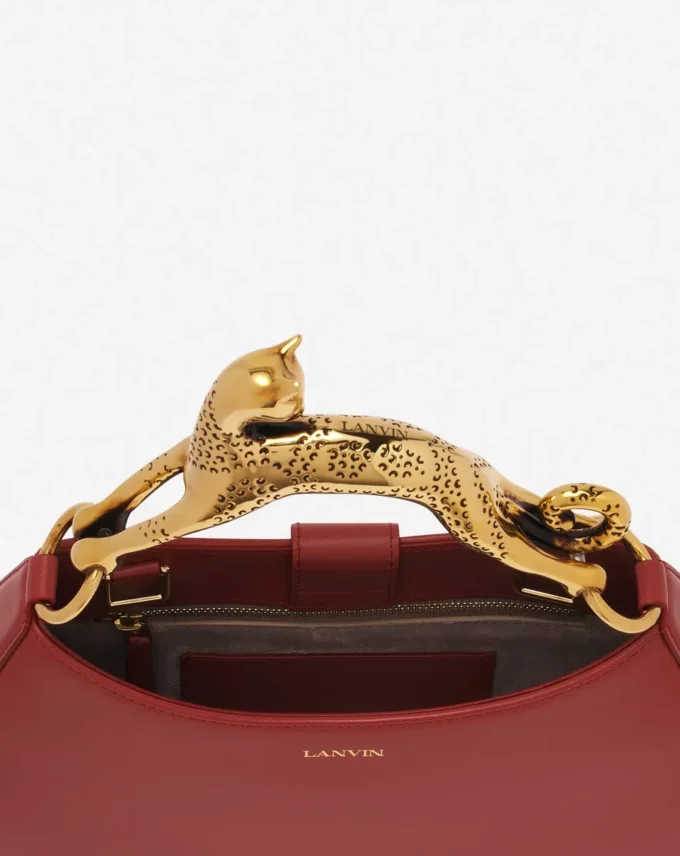 Sac en cuir Hobo Cat