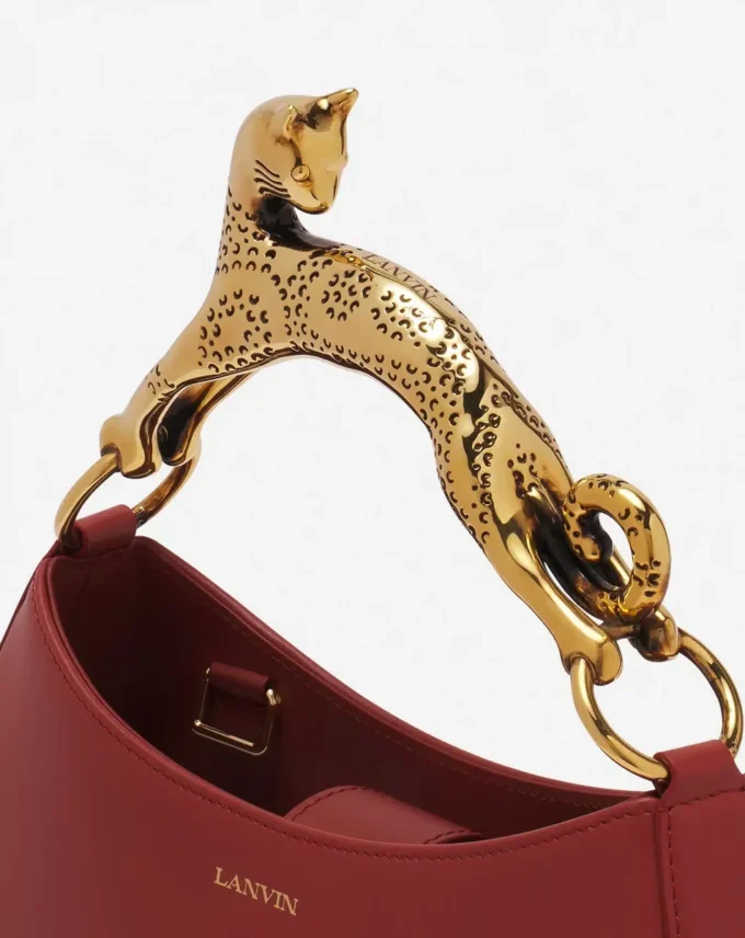 Sac en cuir Hobo Cat