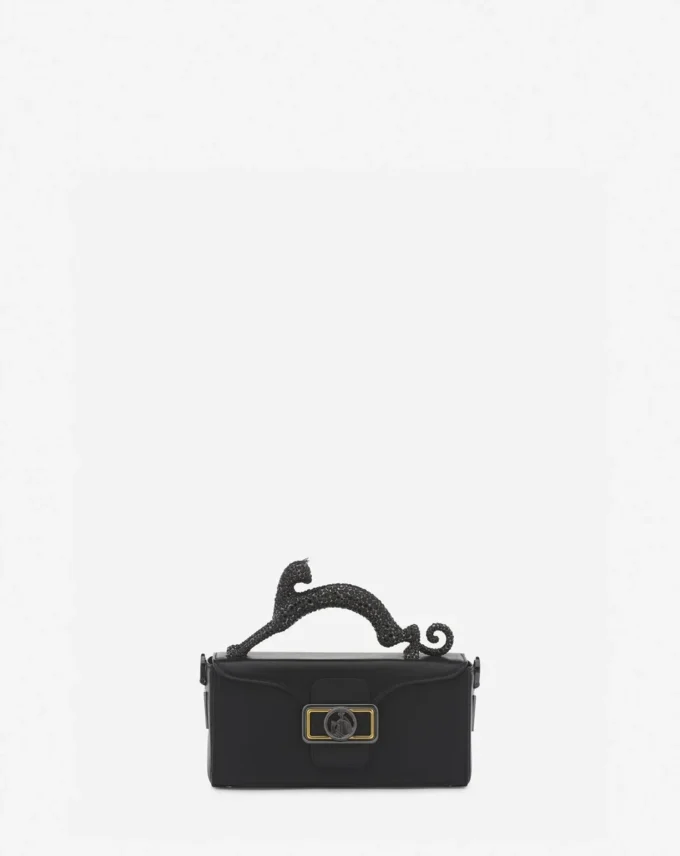 Sac en cuir Nano Pencil Cat