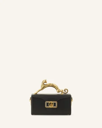 Sac en cuir Nano Pencil Cat