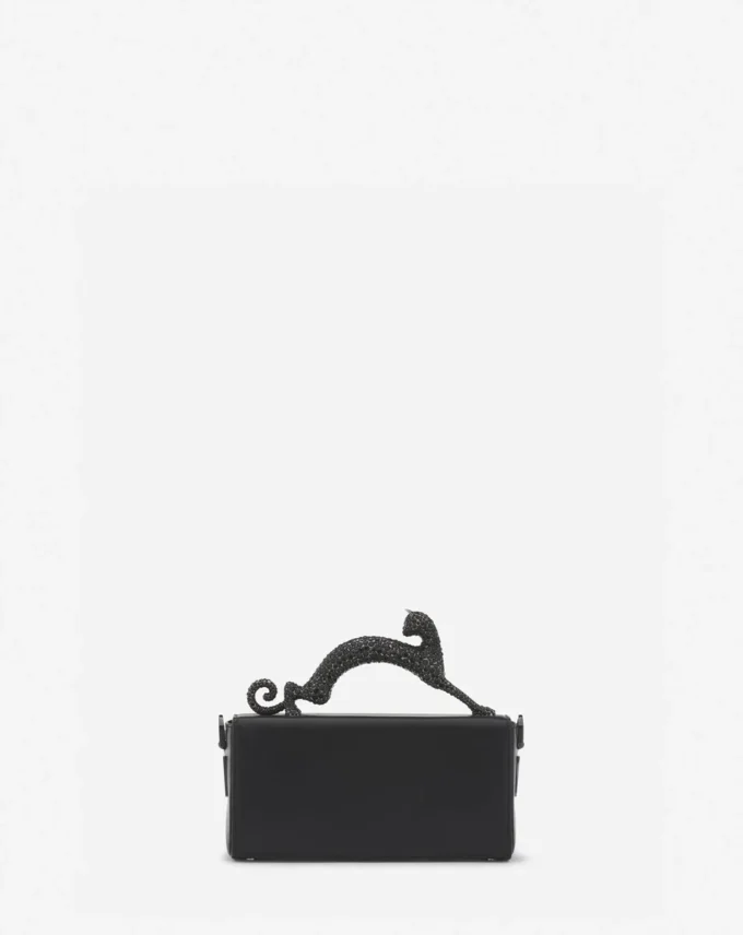 Sac en cuir Nano Pencil Cat