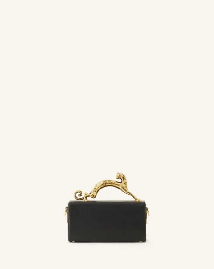 Sac en cuir Nano Pencil Cat