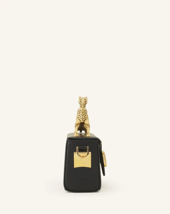 Sac en cuir Nano Pencil Cat
