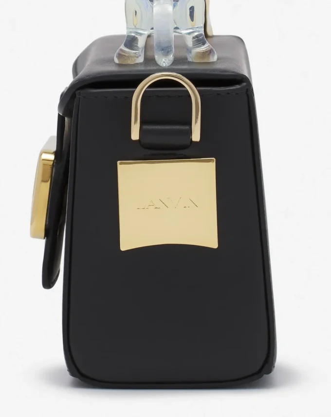 Sac en cuir Pencil Cat Nano avec un chat bimatière