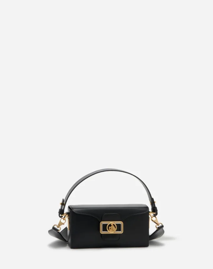 Sac Nano Pencil en cuir brillant