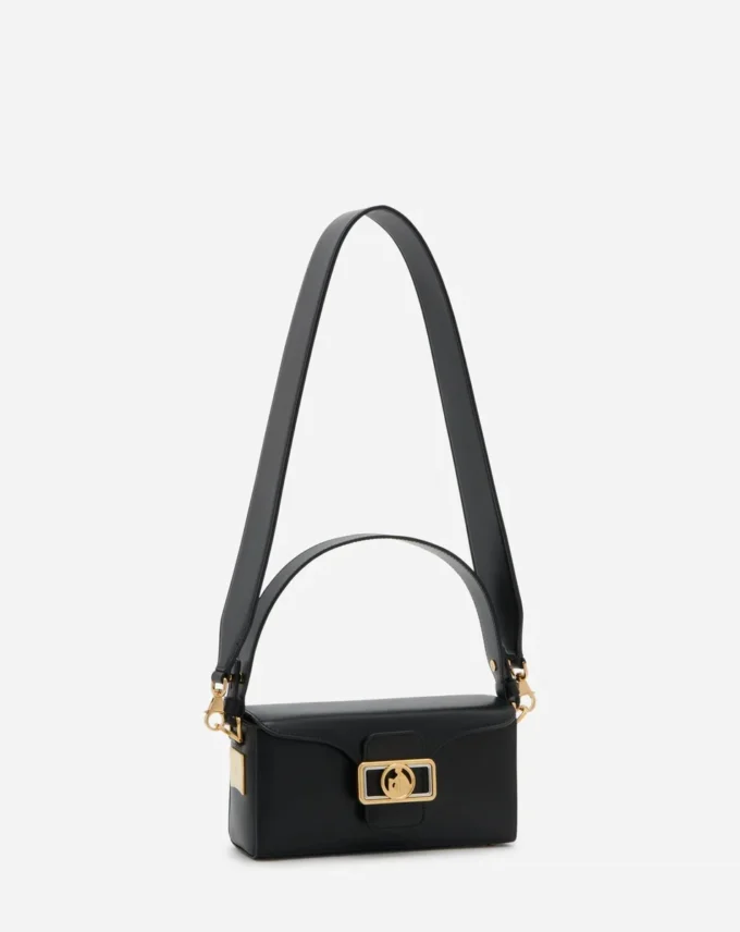 Sac Nano Pencil en cuir brillant