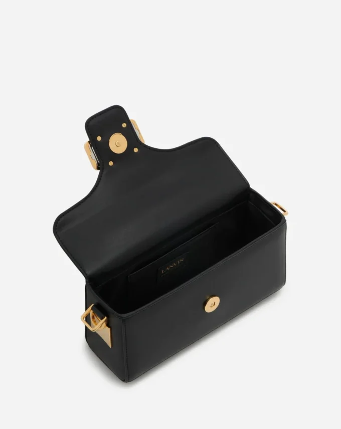Sac Nano Pencil en cuir brillant