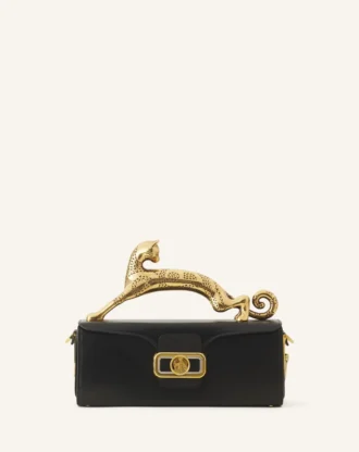 Sac Pencil Cat en cuir de veau