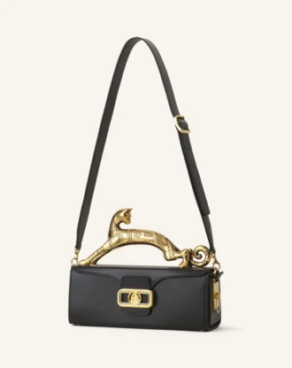 Sac Pencil Cat en cuir de veau