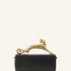 Sac Pencil Cat en cuir de veau