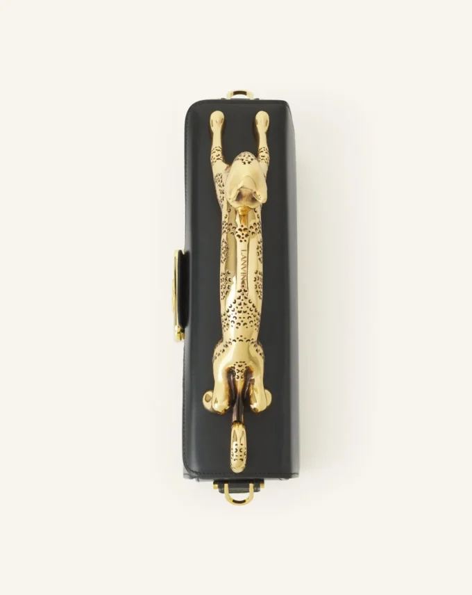 Sac Pencil Cat en cuir de veau