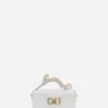 Sac Pencil Cat en cuir et strass