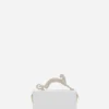Sac Pencil Cat en cuir et strass