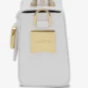 Sac Pencil Cat en cuir et strass