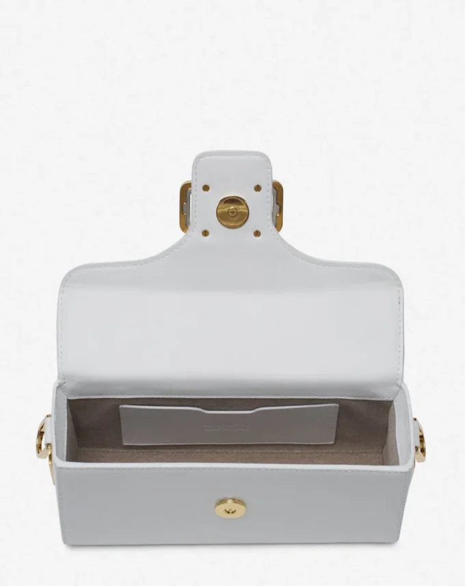 Sac Pencil Cat en cuir et strass