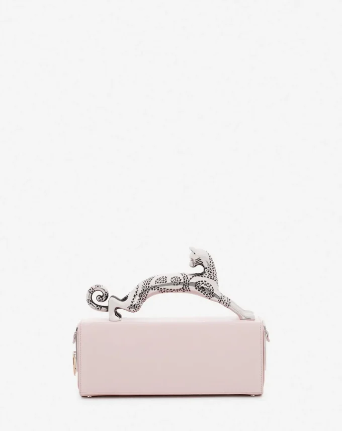 Sac Pencil Cat en cuir moyen