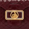 Sac Pencil Cat Python et strass