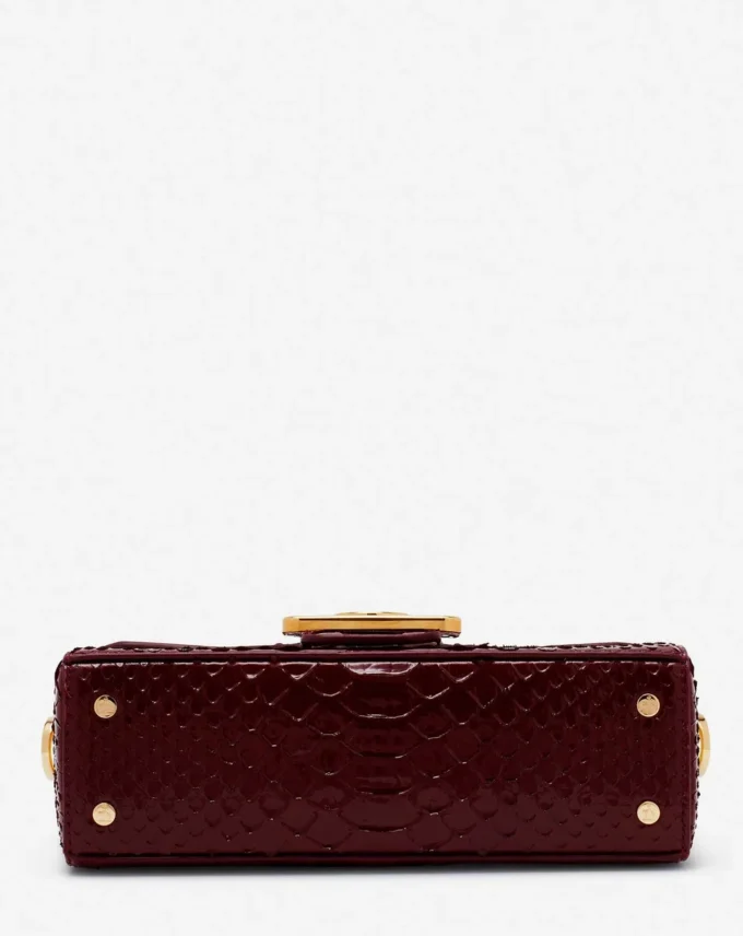 Sac Pencil Cat Python et strass