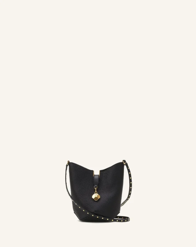 Sac seau en cuir Catch Nano by Lanvin