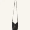 Sac seau en cuir Catch Nano by Lanvin