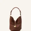Sac seau moyen en cuir Catch by Lanvin