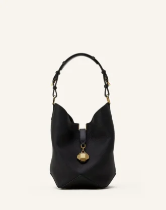 sac seau moyen en cuir catch by lanvin 1 330x416 - Sac seau moyen en cuir Catch by Lanvin