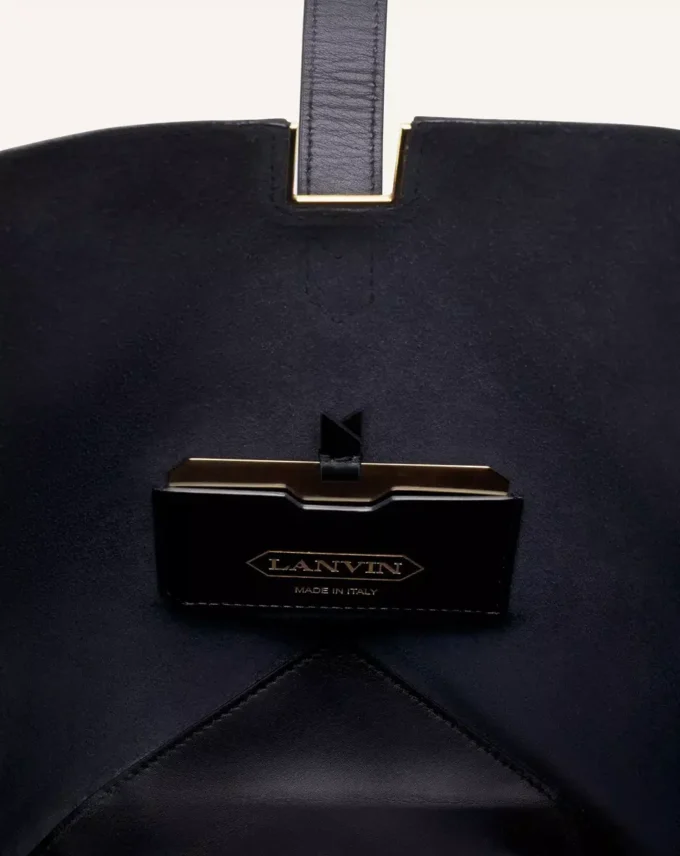 Sac seau moyen en cuir Catch by Lanvin