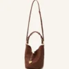 Sac seau moyen en cuir Catch by Lanvin