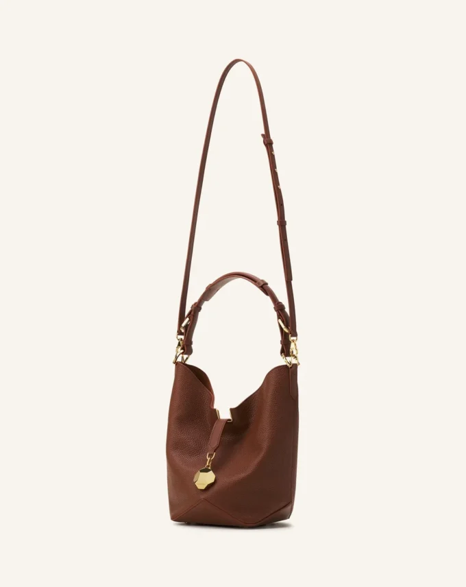 Sac seau moyen en cuir Catch by Lanvin