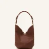 Sac seau moyen en cuir Catch by Lanvin