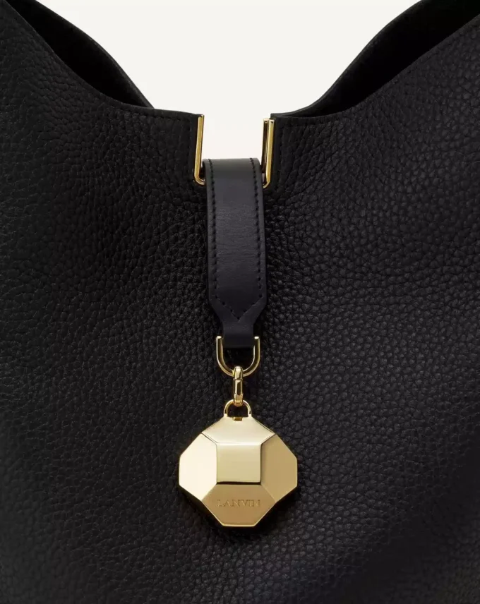 Sac seau moyen en cuir Catch by Lanvin