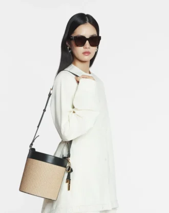 Sac seau Séquence en raphia