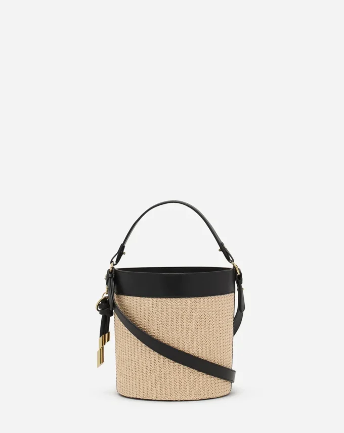 Sac seau Séquence en raphia