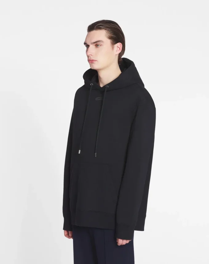 Sweat à capuche ample Lanvin Detail