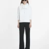 Sweat à capuche brodé de perles Lanvin