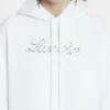 Sweat à capuche brodé de perles Lanvin
