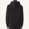 Sweat à capuche en coton brodé Lanvin