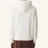 Sweat à capuche en coton brodé Lanvin