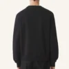 Sweat-shirt en coton brodé Lanvin