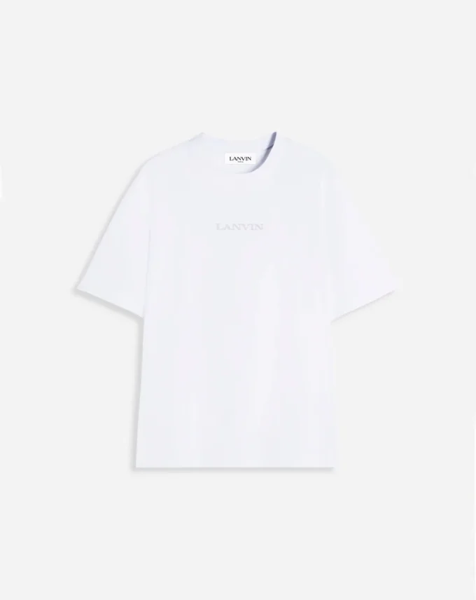 T-shirt brodé Lanvin