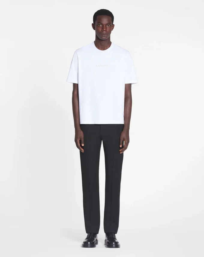 T-shirt brodé Lanvin