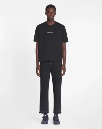 T-shirt brodé Lanvin