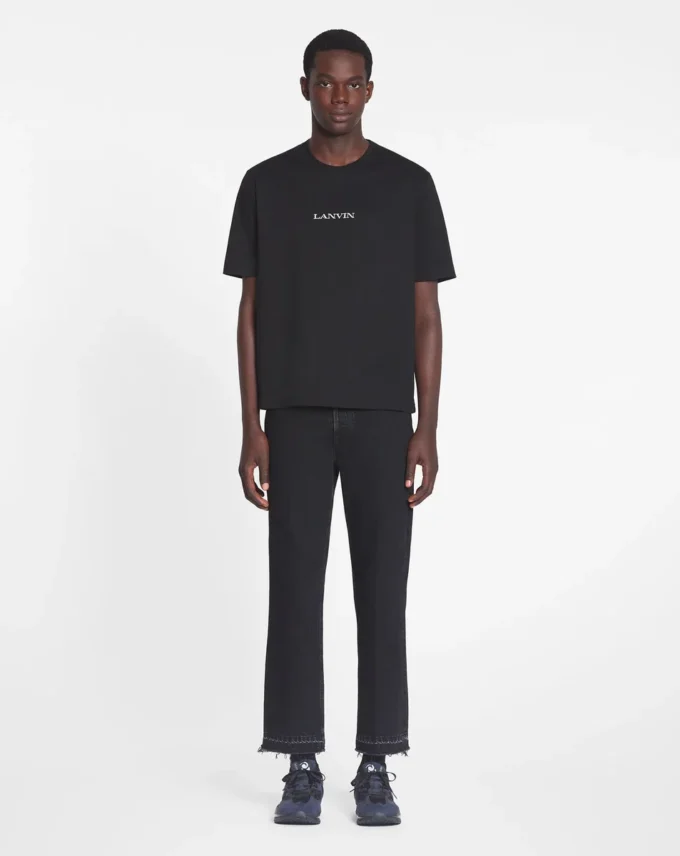 T-shirt brodé Lanvin