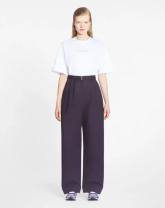 T-shirt brodé Lanvin