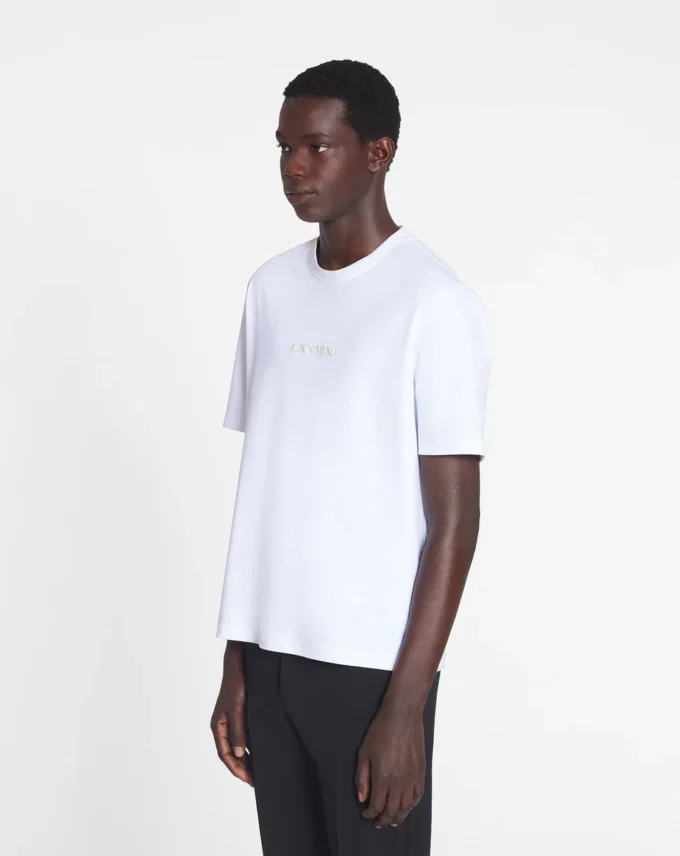 T-shirt brodé Lanvin