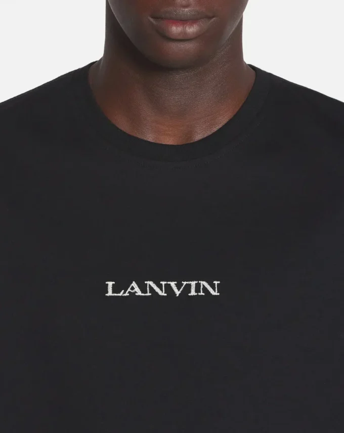 T-shirt brodé Lanvin
