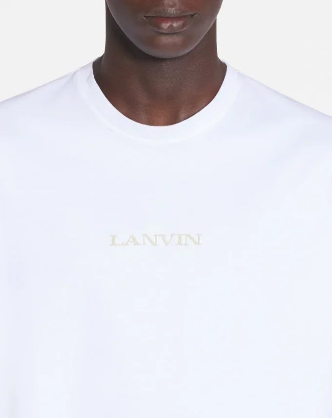 T-shirt brodé Lanvin