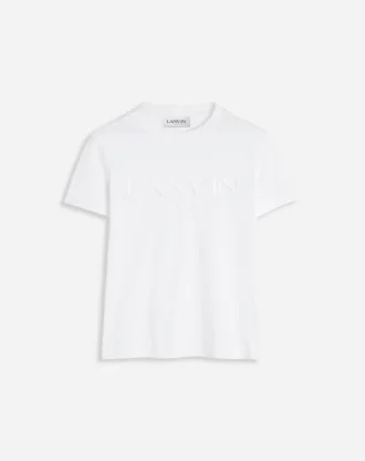 T-shirt brodé Lanvin coupe classique