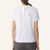 T-shirt en coton avec détail ruban