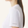 T-shirt en coton avec détail ruban